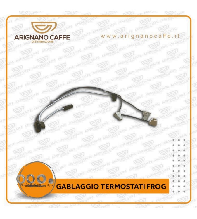CABLAGGIO CAFFE BIANCO/NERO TERMOSTATI FROG CABLAGGIO CAFFE BIANCO/NERO TERMOSTATI FROG
