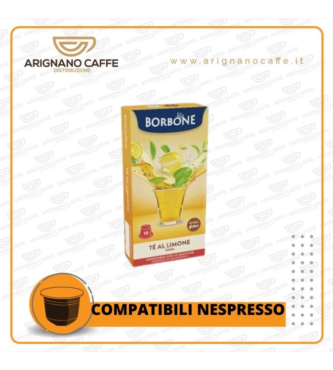 CAFFE' BORBONE NESPRESSO 10 CAPSULE GUSTO LIMONE CAFFE' BORBONE NESPRESSO 10 CAPSULE GUSTO LIMONE