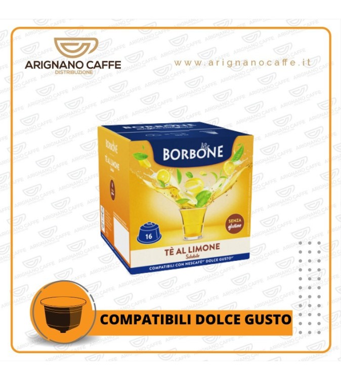 CAFFE' BORBONE DOLCE GUSTO 16 CAPSULE GUSTO LIMONE CAFFE' BORBONE DOLCE GUSTO 16 CAPSULE GUSTO LIMONE