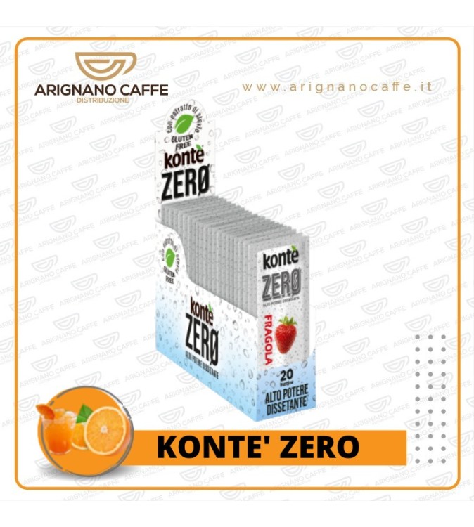 KONTÈ ZERO FRAGOLA 20 PZ KONTÈ ZERO FRAGOLA 20 PZ