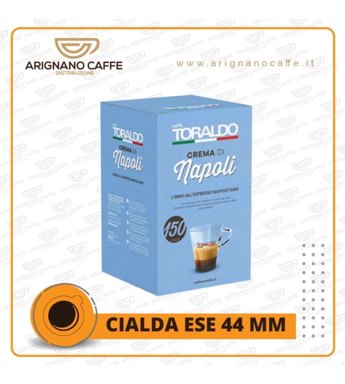 CAFFE' TORALDO 150 CIALDE CREMA DI NAPOLI CAFFE' TORALDO 150 CIALDE CREMA DI NAPOLI