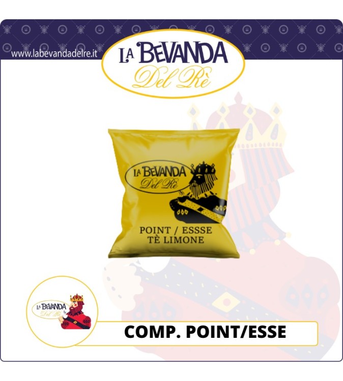 Bevanda Del Rè POINT-ESSE 50 Pz Thè Limone Bevanda Del Rè POINT-ESSE 50 Pz Thè Limone