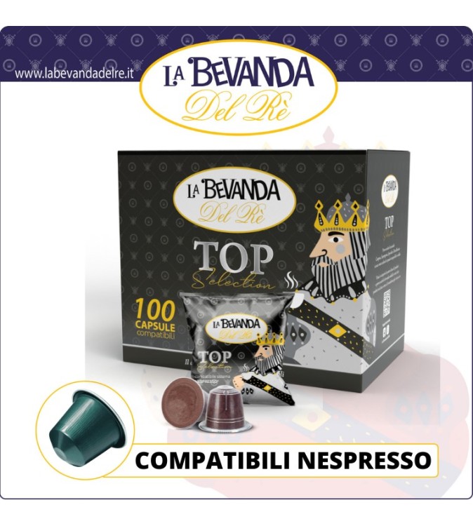 La Bevanda Del Rè NESPRESSO 100 Pz TOP SELECTION La Bevanda Del Rè NESPRESSO 100 Pz TOP SELECTION