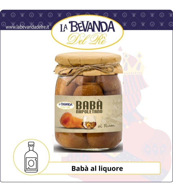 B.Del Rè BABÀ NAPOLETANO al RUM 0,50 CL B.Del Rè BABÀ NAPOLETANO al RUM 0,50 CL