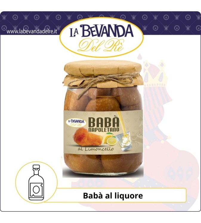 B.Del Rè BABÀ NAPOLETANO al LIMONCELLO 0,50 CL B.Del Rè BABÀ NAPOLETANO al LIMONCELLO 0,50 CL