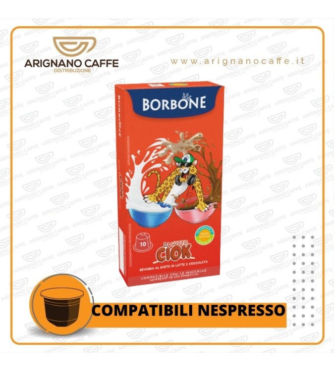 NESPRESSO BORBONE DJ GUSTO CIOK DA 10 PZ NESPRESSO BORBONE DJ GUSTO CIOK DA 10 PZ