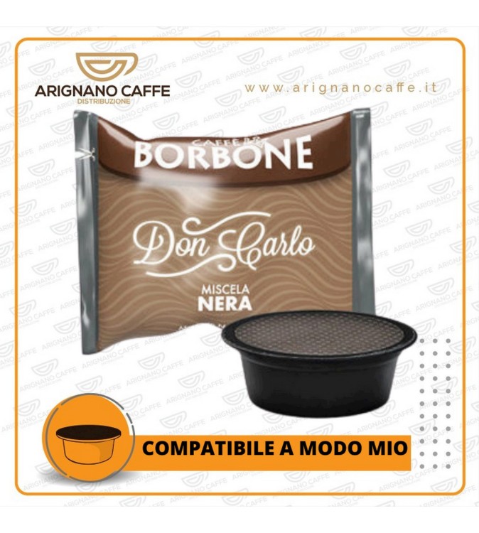 CAFFE' BORBONE DON CARLO 100 CAPSULE MISCELA NERO