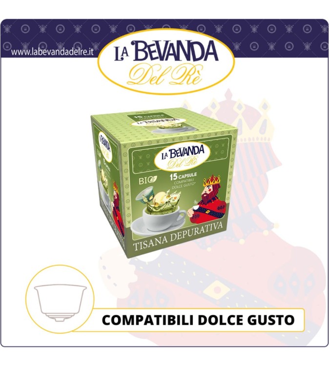 Bevanda Del Rè DG Tisana Depurativa 15 Pz IN FOGLIE Bevanda Del Rè DG Tisana Depurativa 15 Pz IN FOGLIE