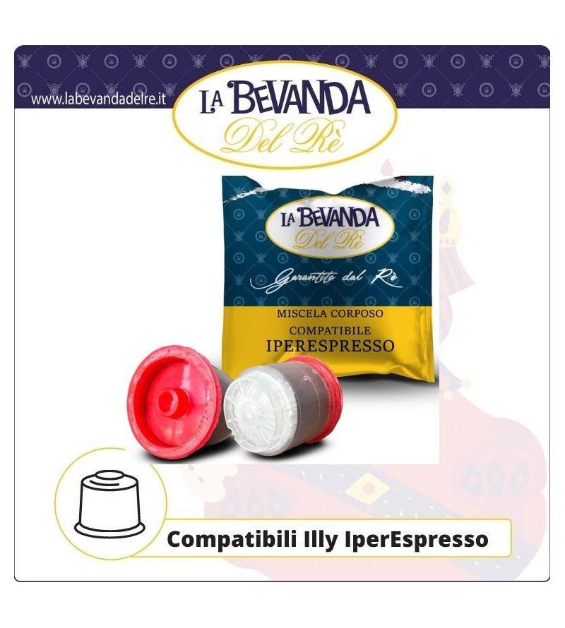 La Bevanda Del Rè IPER-ESPRESSO 60 PZ Corposo