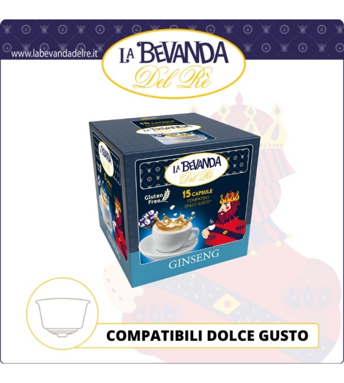 Bevanda Del Rè DG Ginseng 15 Pz Bevanda Del Rè DG Ginseng 15 Pz