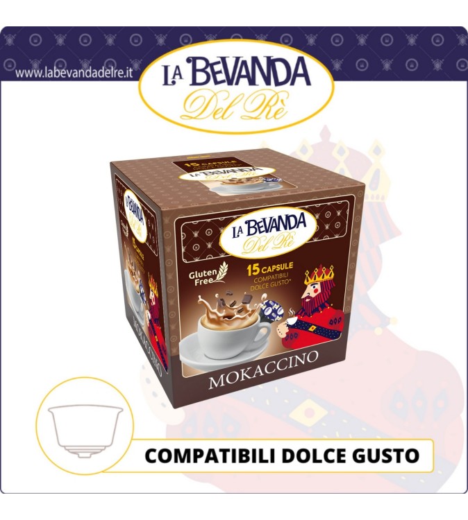 Bevanda Del Rè DG Mokaccino 15 Pz Bevanda Del Rè DG Mokaccino 15 Pz