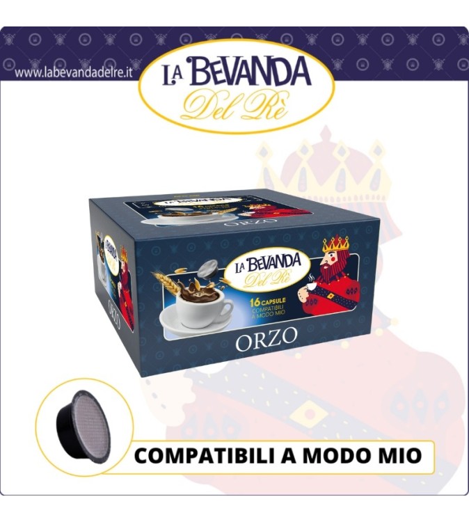 La Bevanda Del Rè A MODO MIO Orzo 16 Pz La Bevanda Del Rè A MODO MIO Orzo 16 Pz