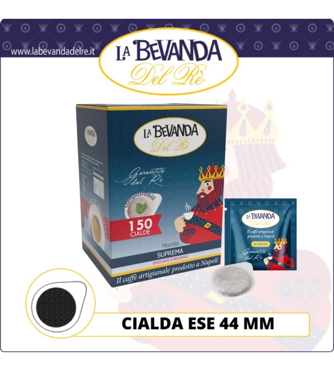 La Bevanda Del Rè CIALDA 150 Pz SUPREMA La Bevanda Del Rè CIALDA 150 Pz SUPREMA