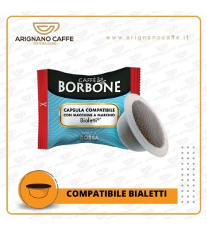 BORBONE BIALETTI ROSSO 100 PZ