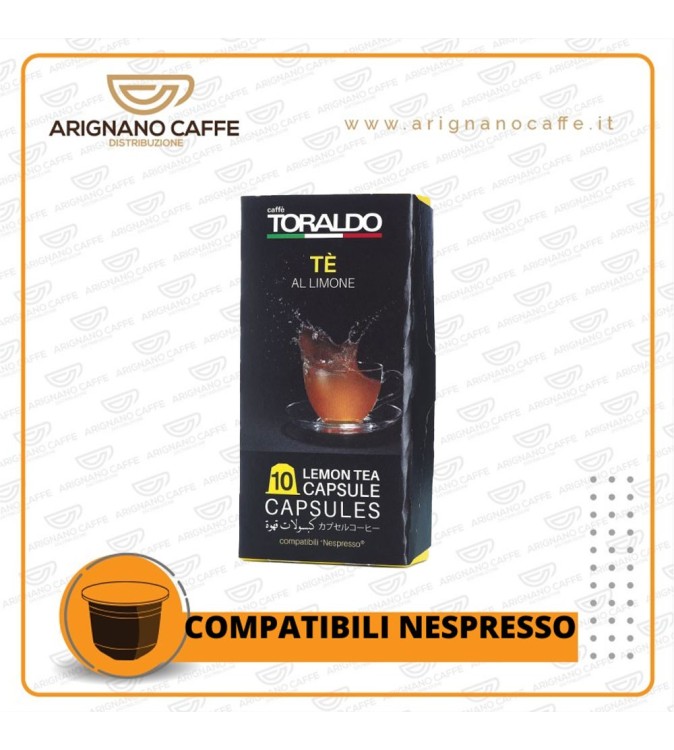 TORALDO NESPRESSO TÈ A LIMONE 10 PZ TORALDO NESPRESSO TÈ A LIMONE 10 PZ