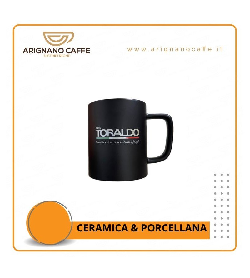 TAZZA MUG NERA-CAFFÈ TORALDO