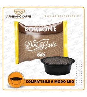 CAFFE' BORBONE DON CARLO 100 CAPSULE MISCELA ORO