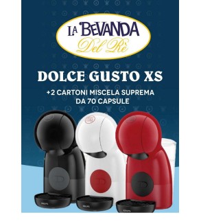 MACCHINA DG XS ROSSA + 2 CARTONI SUPREMA