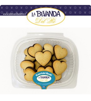 Biscotti Artigianali CUORICINI REALI 140 GR