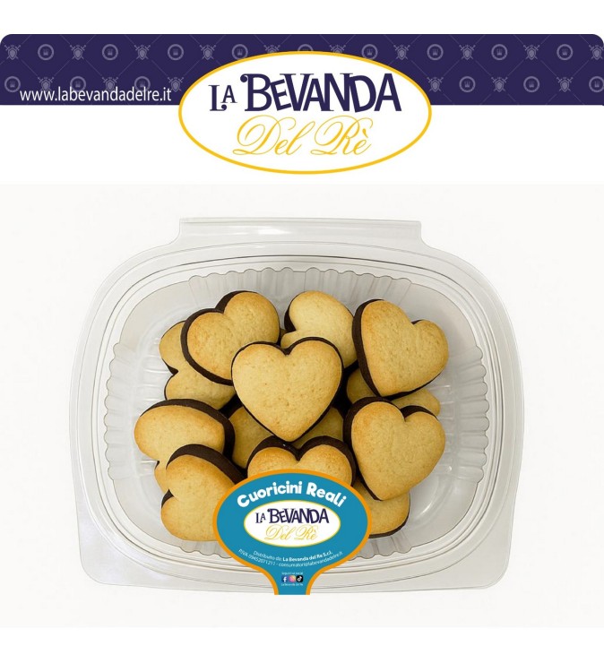 Biscotti Artigianali CUORICINI REALI 140 GR