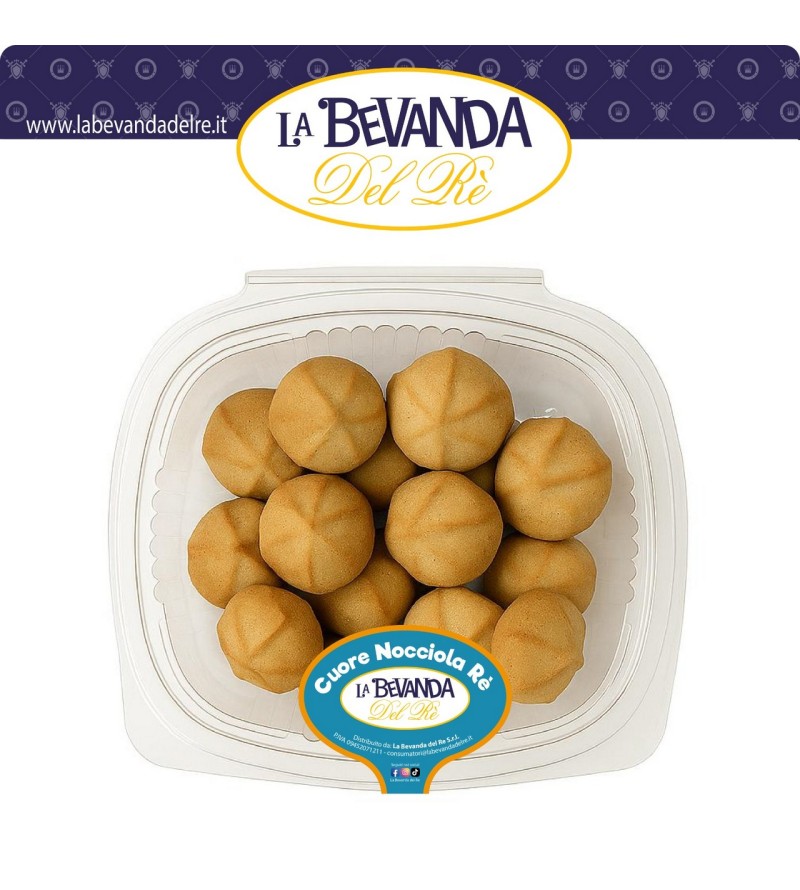 Biscotti Artigianali CUORE NOCCIOLA RE 140 GR