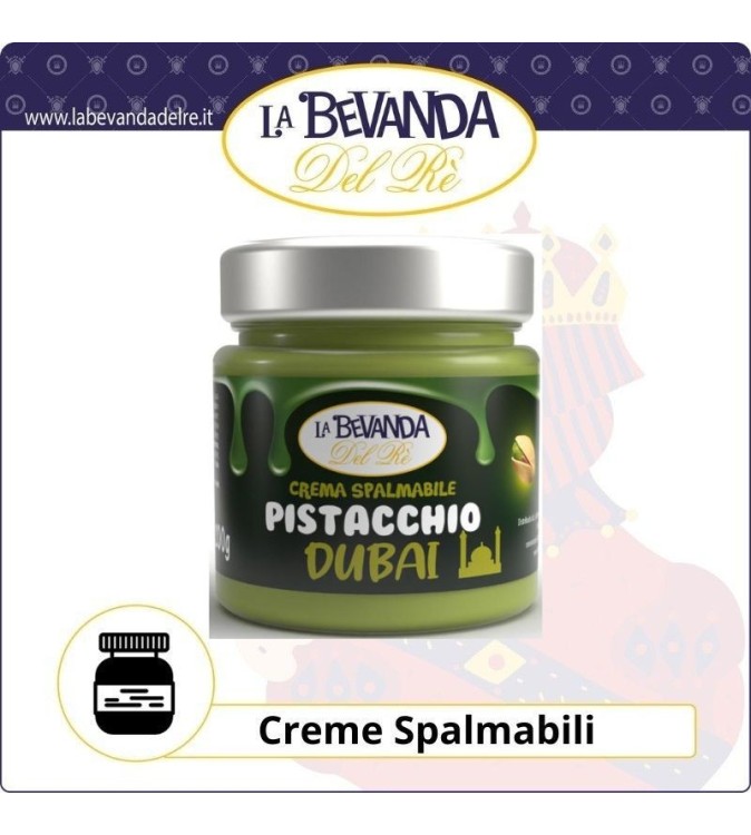 Crema B.Del Rè VASETTO 200 Gr PISTACCHIO DUBAI Crema B.Del Rè VASETTO 200 Gr PISTACCHIO DUBAI