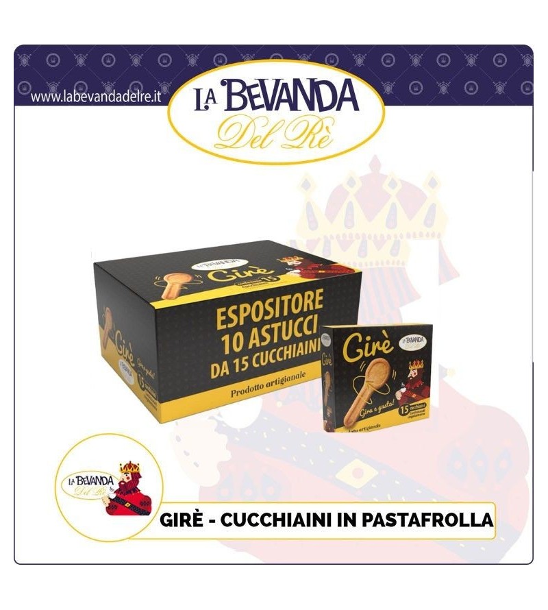 B.Del Rè GIRE CUCCHIANO IN PASTA FROLLA ESP. 150 Pz (10x15)