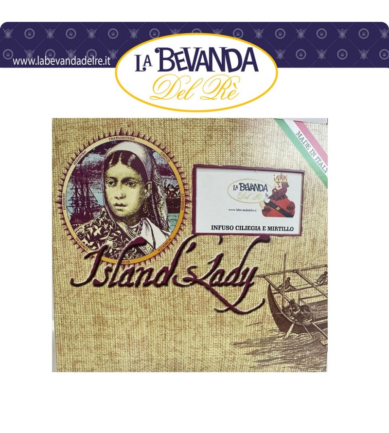 B.Del Rè FILTRI INFUSO CILIEGIA & MIRTILLO 16 Pz