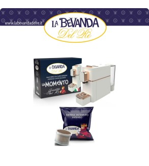 MACCHINA MOMENTO WHITE + 100CAPSULE INTENSO
