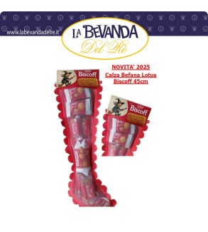 Calza Befana Lotus Biscoff 45cm