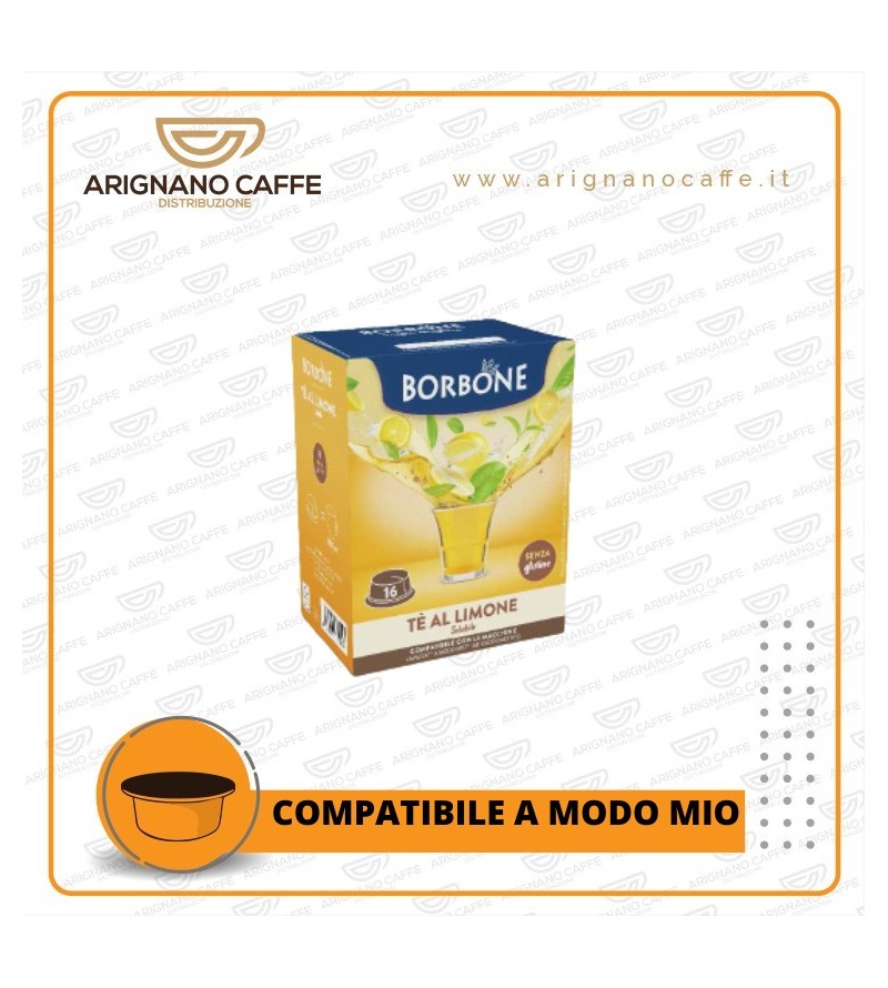 CAFFE' BORBONE A MODO MIO 16 PZ THE AL LIMONE