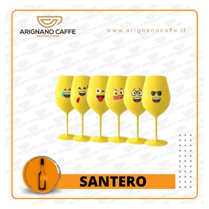 Bicchieri Gialli 958 Santero
