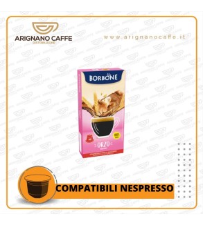 CAFFE' BORBONE NESPRESSO 10 CAPSULE GUSTO ORZO