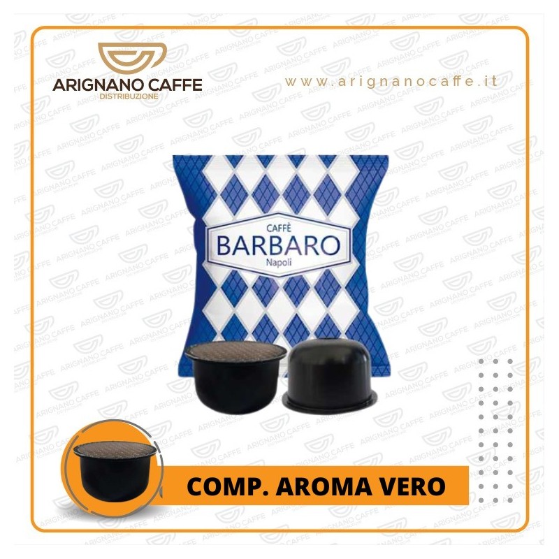 Barbaro AROMA VERO BLU CREMOSO 100 Pz