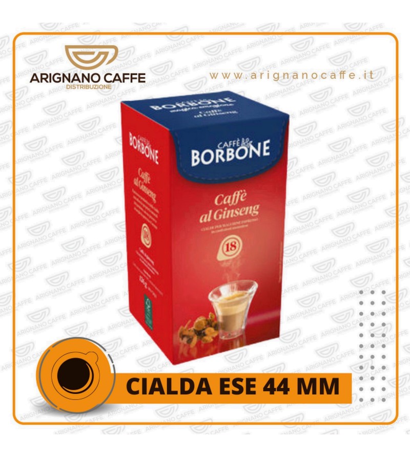 CAFFE' BORBONE 18 CIALDE ESE 44 MM  GUSTO GINSENG