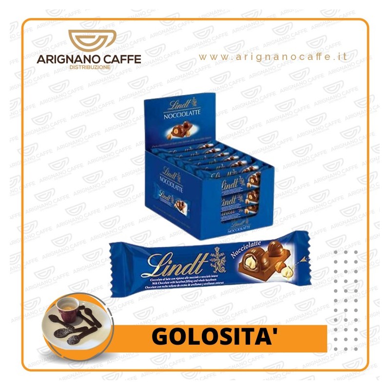 LINDT BARRETTE NOCCIOLATTE GR 35 X 36 PZ