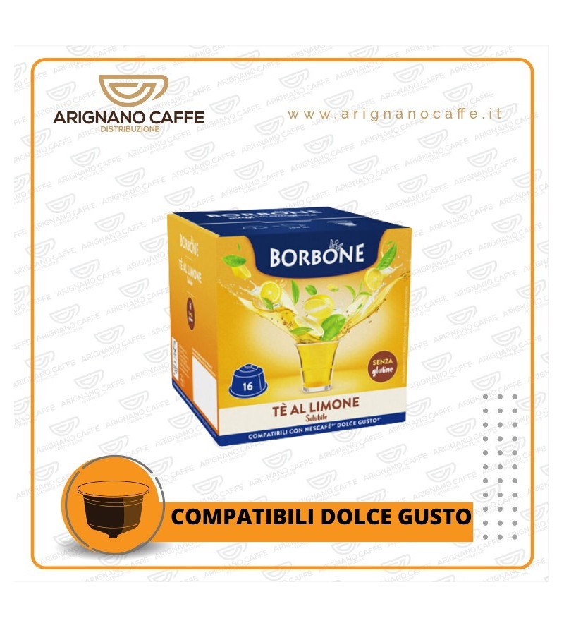 CAFFE' BORBONE DOLCE GUSTO 16 CAPSULE GUSTO LIMONE