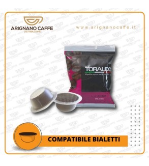 CAFFE' TORALDO BIALETTI 100 CAPSULE MISCELA CLASSICA