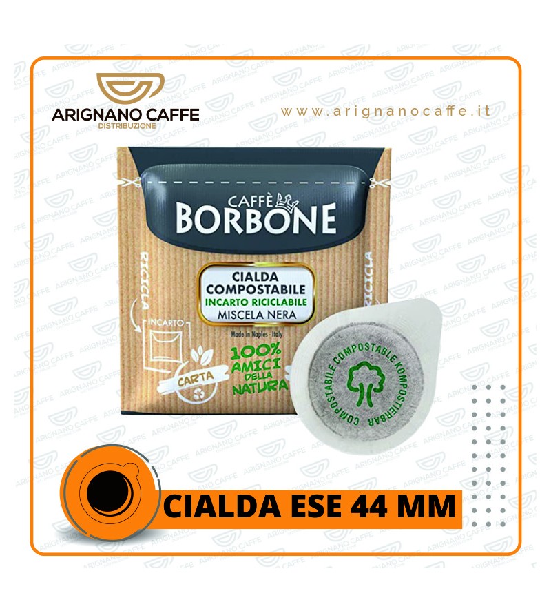 BORBONE CIALDA NERO 50 PZ