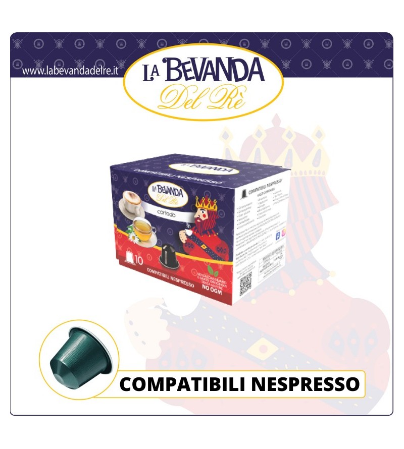 La Bevanda Del Rè NESPRESSO Cortado 10 Pz