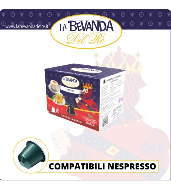 La Bevanda Del Rè NESPRESSO Cortado 10 Pz