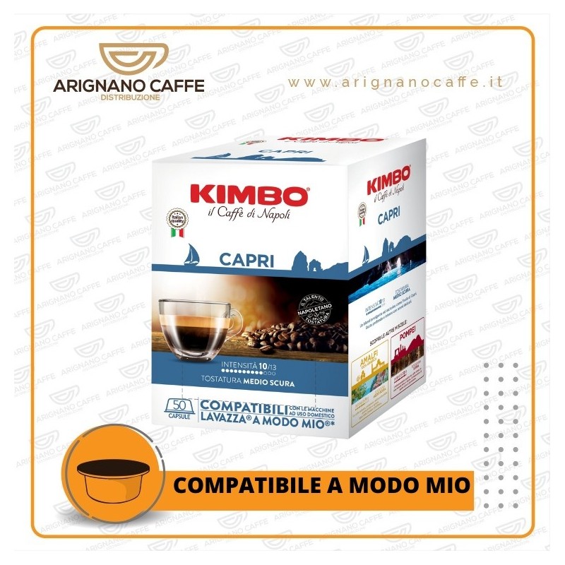 KIMBO A MODO MIO CAPRI 50 PZ