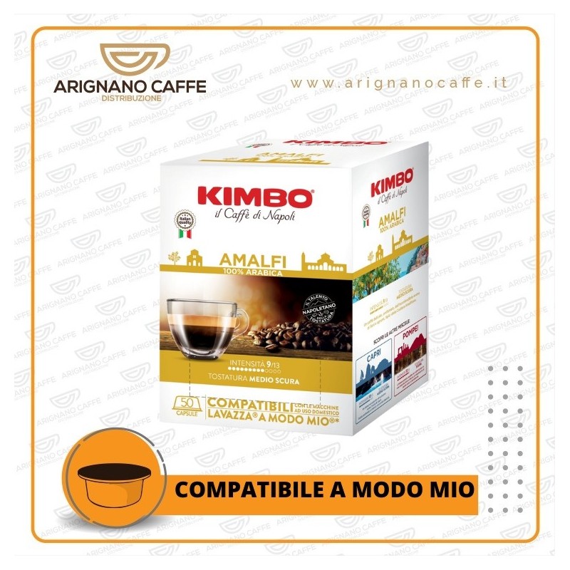 KIMBO A MODO MIO AMALFI 50 PZ