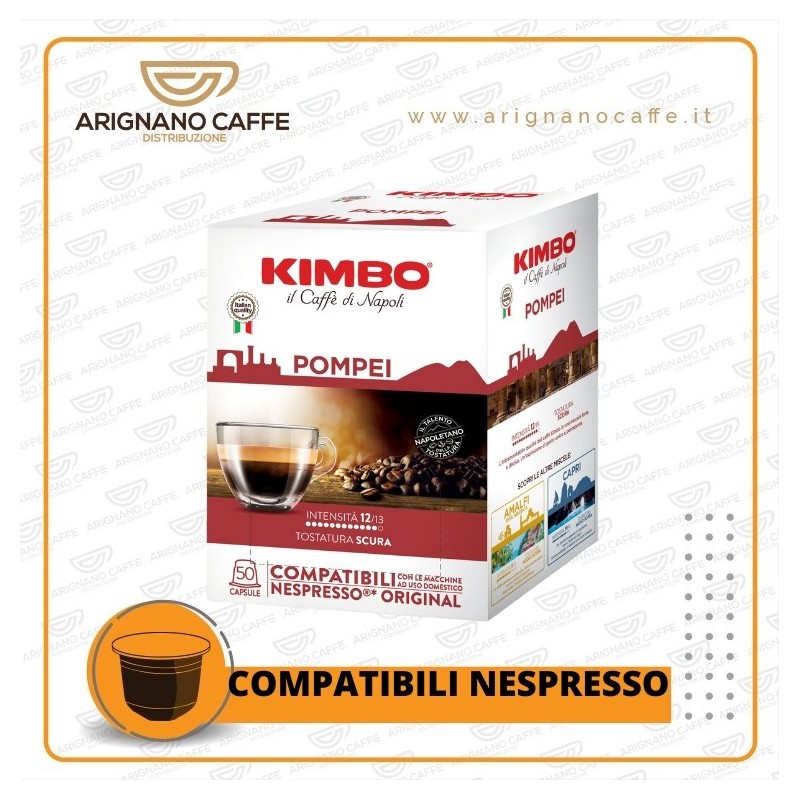 KIMBO NESPRESSO POMPEI 50 PZ