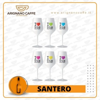 SANTERO BICCHIERI 6 PZ RAINBOW