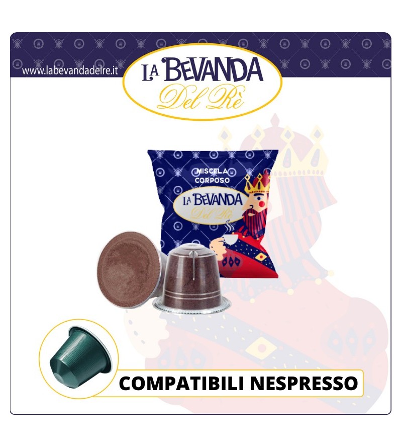 La Bevanda Del Rè NESPRESSO 50 PZ Corposo