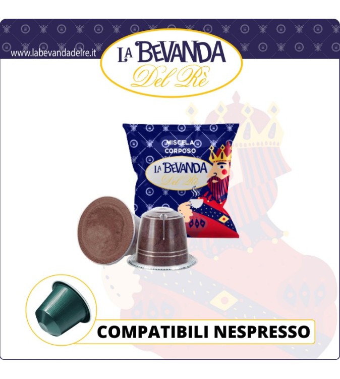 La Bevanda Del Rè NESPRESSO 50 PZ Corposo