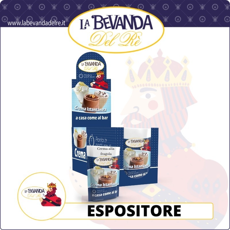 Esp.Del Rè CASA 18 BUSTE x 100gr CREMA FRAGOLA