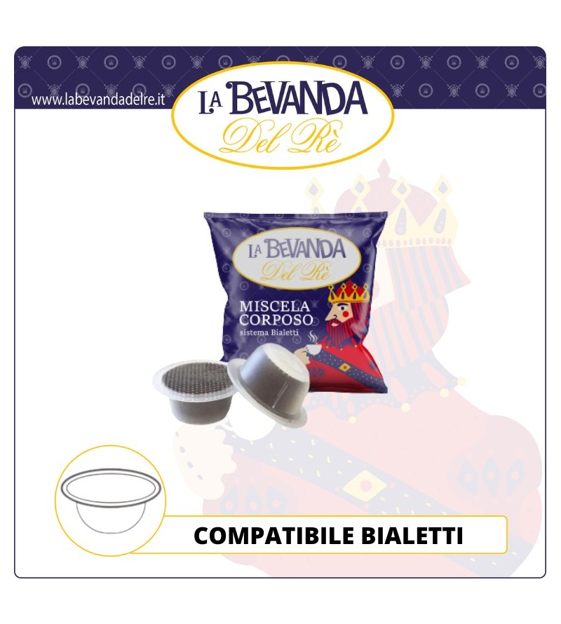 La Bevanda Del Rè BIALETTI 100 PZ Corposo