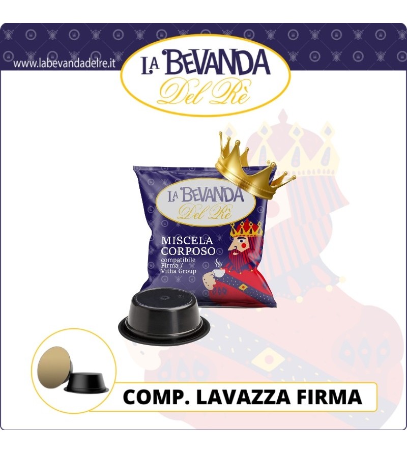 La Bevanda Del Rè LAVAZZA FIRMA 80 PZ Corposo